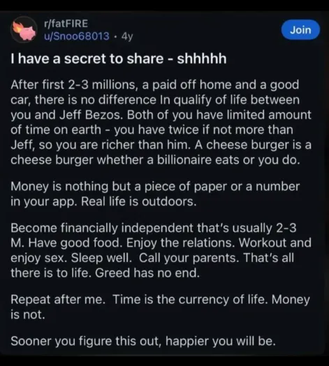Time is the currency of life